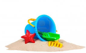 5 pc Sand toys